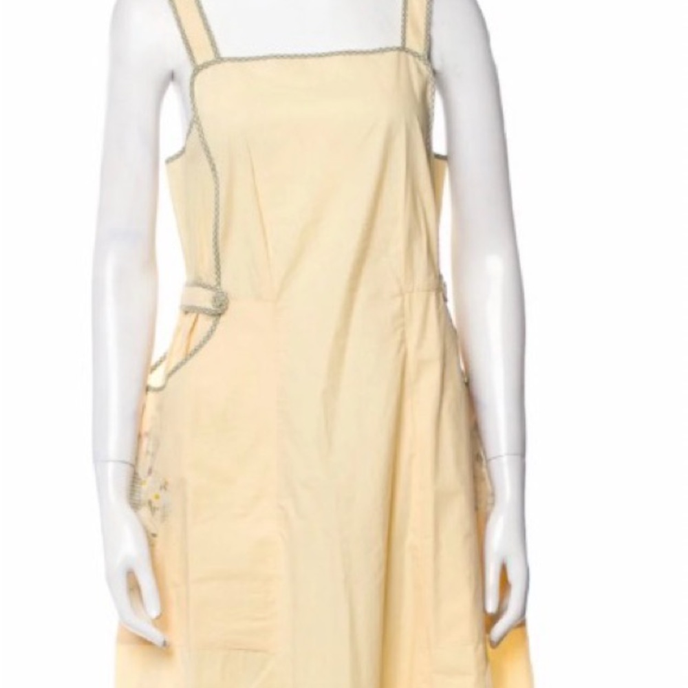 New Christy Dawn Maia Patchwork dress in Chamomile - Picture 5 of 9